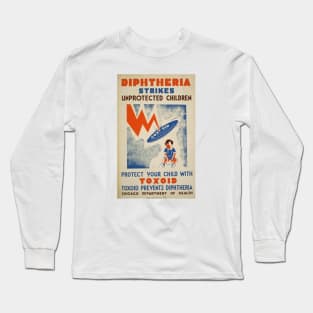 Vintage Ad - Toxoid Long Sleeve T-Shirt